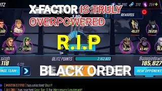 X-FACTOR COUNTERS BLACK ORDER । MARVEL STRIKE FORCE X FACTOR VS BLACK ORDER