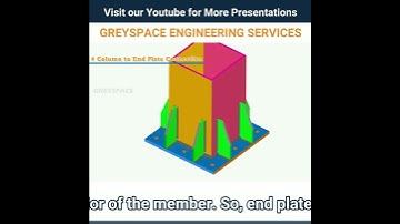 Steel connection details | 3D animation #steelconnection