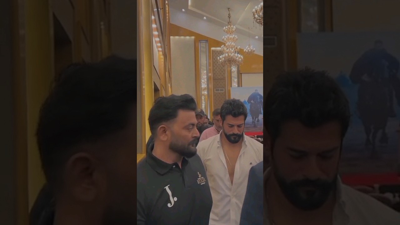 Osmanbey⚡️ attitude entry😎 in karachi pakistan❤️🤩 #kurlusosman #buraközcivit #season5