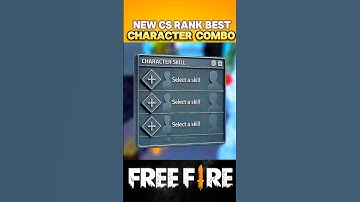 Best Character Combos in CS new rank season #shorts #freefire #shorts #freefireshorts