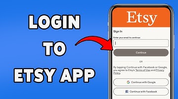 How To Login To Etsy App | Access Your Etsy Profile 2025