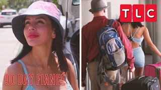 Jasmine and Gino Vacation in Miami | 90 Day Fiancé | TLC
