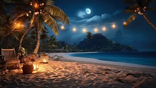 Midnight Bossa Nova by the Beach – Relaxing Night Jazz Waves for Work, Study, Sleep