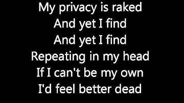 Alice in Chains- Nutshell (lyrics)