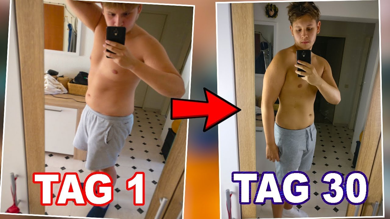 Wie viel habe ich in 30 Tagen ABGENOMMEN?😮😃 - Vom FETTSACK zum BOSS💪🏼(Staffel 1, Woche 4)