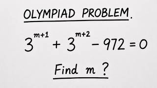 99% Can't Solve This Olympiad Problem! 🤯 Find the Value of m | Exponents Challenge