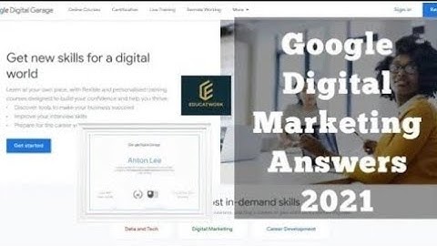 Google Digital Unlocked Final Exam Answers 2021 |8 December 2021 💯 updated