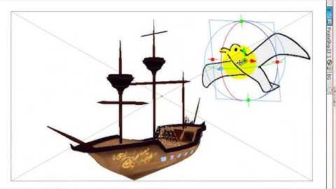 Transforming 2D Elements in 3D Space in Storyboard Pro 3D