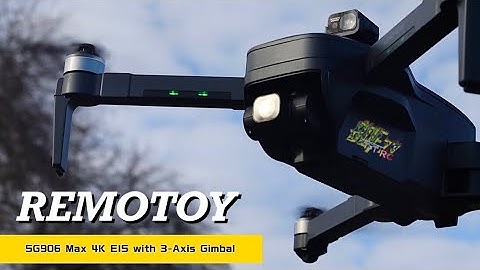 SG906 Max - 4K EIS 5g WiFi, 3 Axis Gimbal + Obstacle Avoidance.