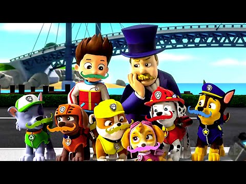 Rocky salva o bigode do Prefeito Humdinger 🐺👨🏼 | Patrulha Canina | Clipe