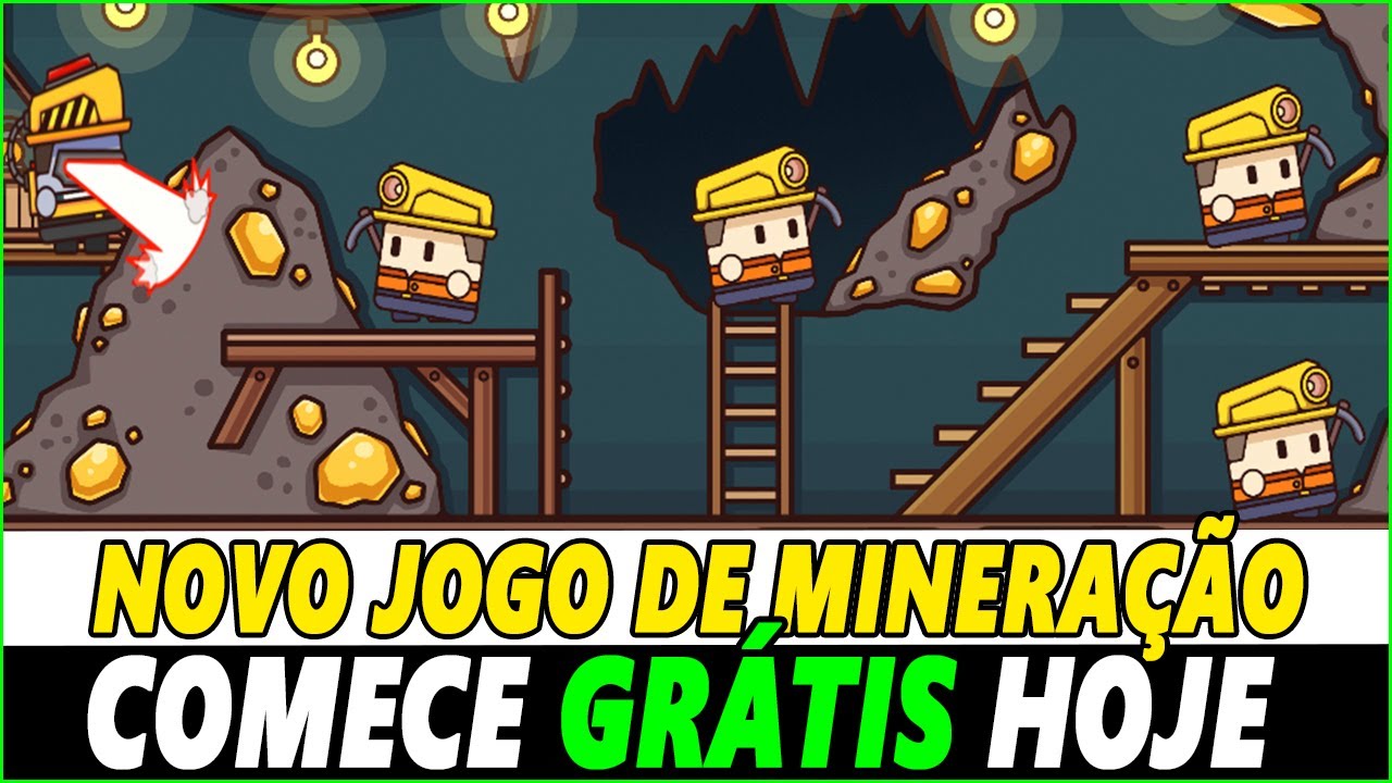 NOVO JOGO DE MINERAÇÃO PRA GANHAR - MINER GOLD - YouTube