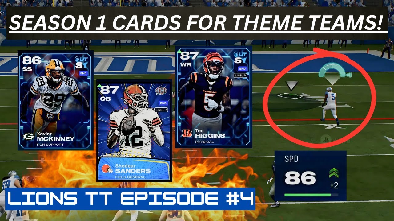 MUST NEED FOR THEME TEAMS! Madden 26 - Lions Theme Team (Episode #4)