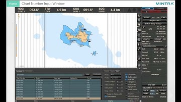 Wärtsilä NaviSailor 4000 by Transas - Chart Database and Manual chart selection