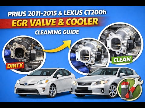 Toyota Prius Egr Valve Cleaning Guide: Ultimate DIY Maintenance Tips