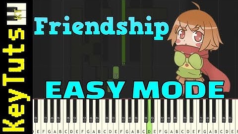 Learn to Play Friendship from Glitchtale (Undertale AU) - Easy Mode