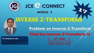 #17 || Проблема №12 || Обратное Z-преобразование [(𝒛^𝟑−𝟐𝟎𝒛)/((𝒛−𝟐)^𝟑 (𝒛−𝟒))]. Шафикахмед.