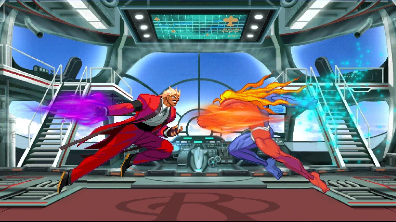 Gill VS Rugal Bernstein [Street Fighter X The King Of Fighters][Capcom ...