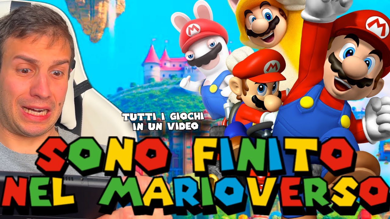 VANO NEL MARIOVERSO - TUTTI I GIOCHI DI MARIO IN UN VIDEO - SE I VIDEOGIOCHI PARLASSERO - Ale Vanoni