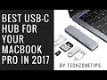 QacQoc USB C Hub for MacBook Pro 2017 with Touch Bar New 2017