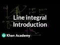 Line Integrals and Parametric Equations