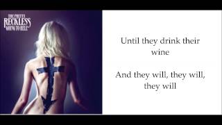 Video thumbnail of "The Pretty Reckless - House On A Hill Lyrics"