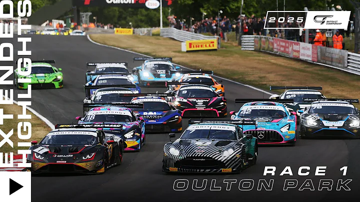 Extended Highlights | Race 1 | Oulton Park | British GT 2025