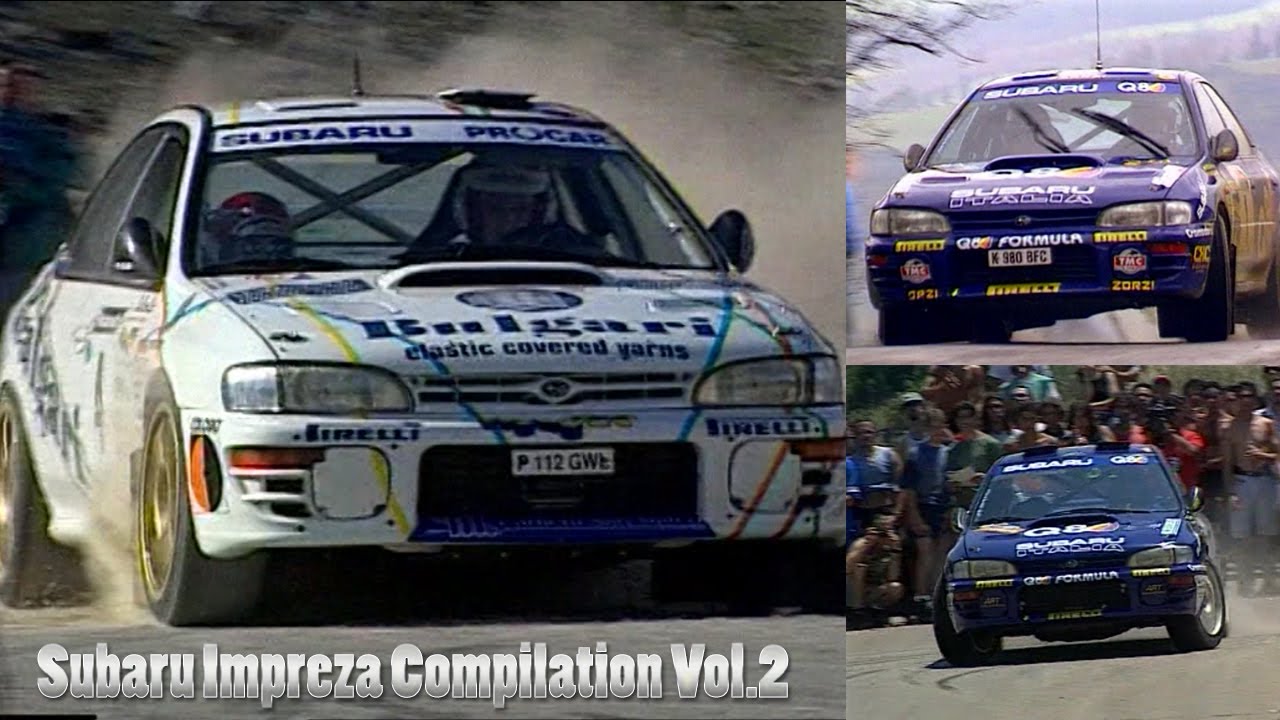 Subaru Impreza Rally Car Compilation Vol.2