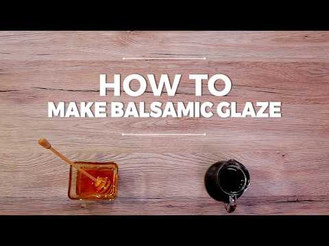 How to Make Balsamic Glaze