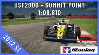 USF 2000 | Summit Point Hotlap 1:08.810 | iRacing