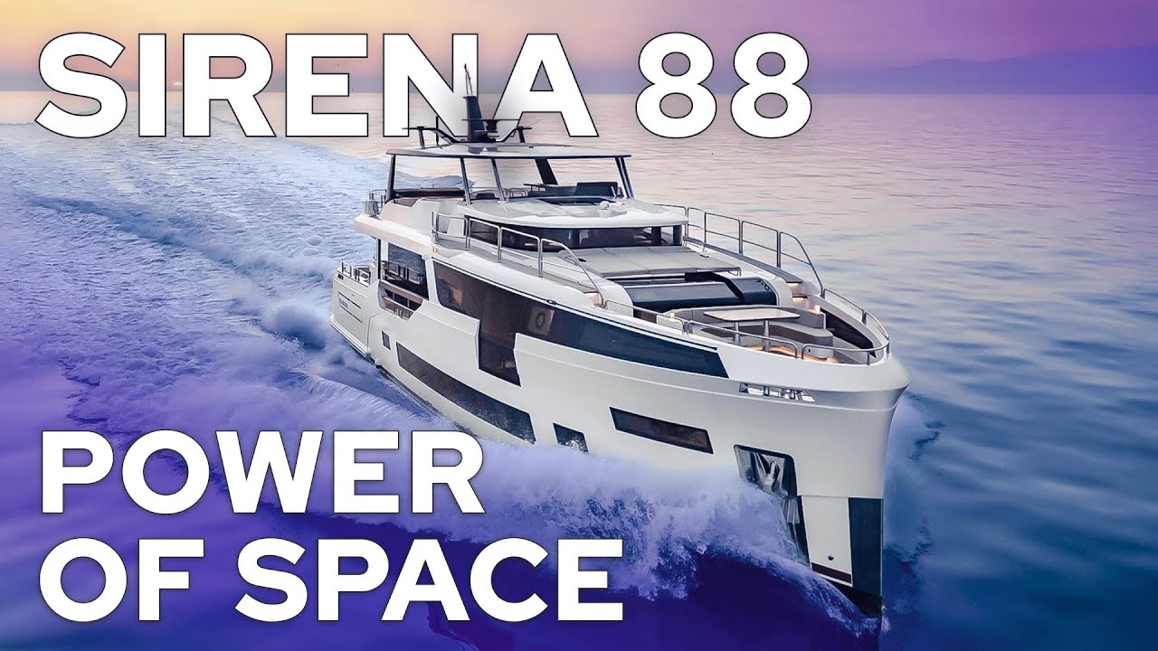 SIRENA 88 MINI TOUR – THE MOST LIVABLE EXPLORER YACHT UNDER 100FT?