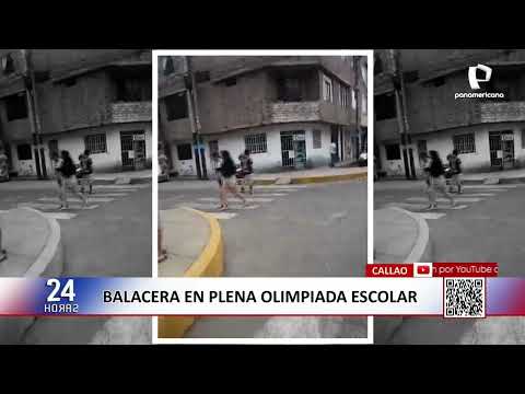 Callao: Shooting reported during school Olympics