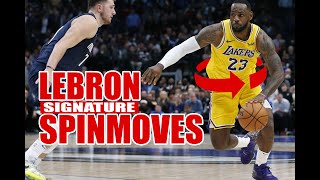 LEBRON SIGNATURE SPIN MOVES  (MAGAGAMIT KAYA NYA TO NGAYONG GAME 3)