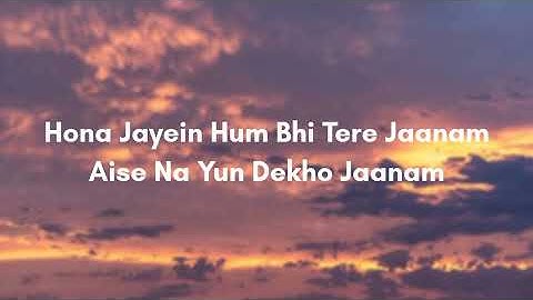 Jaanam _ Vicky Kaushal & Triptii Dimri & Vishal Mishra [Lyrics] |Lyric Loom| #badnewz #hindisong