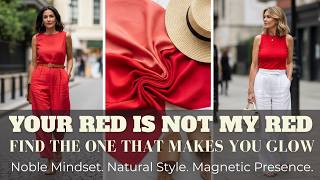 How to Wear RED in 2026 7 Rules That Make You Look Expensive and Elegant