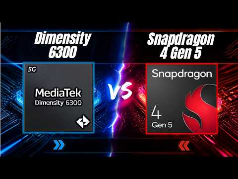 Snapdragon 4 Gen 5 vs Dimensity 6300: The REAL Winner in 2026!