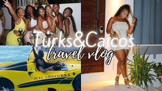 TURKS &amp; CAICOS TRAVEL VLOG| ALOT OF PARTYING! BOAT DAY, BEACHES +RELAXING.