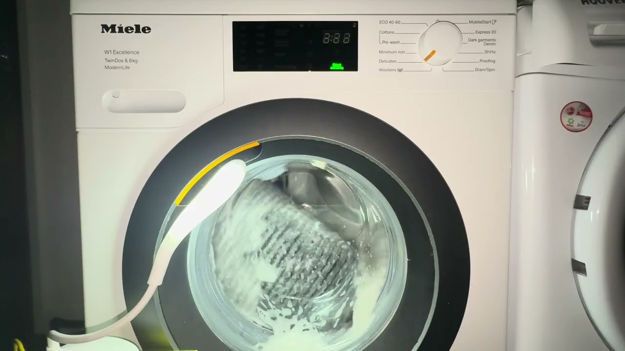 Miele W1 - Doormat wash | Delicates 40c (Full cycle)