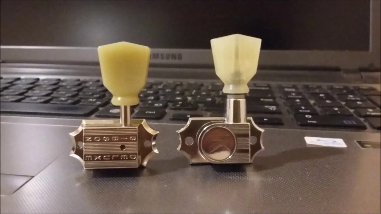 Kluson Revolution and Gibson Deluxe Tuning Machines