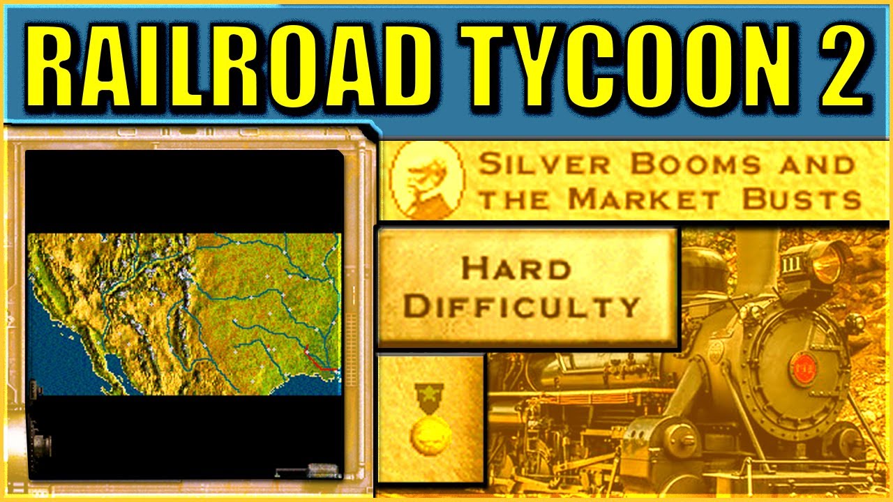 Railroad Tycoon 2 #4 - Silver Booms And The Market Busts