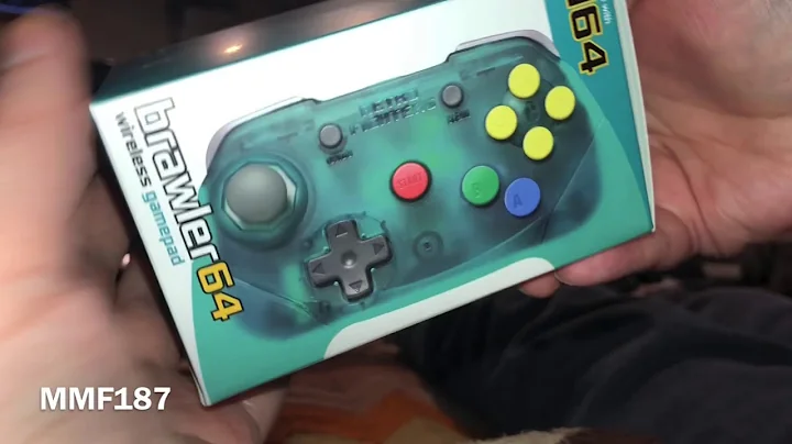 Unboxing ASMR for Nintendo 64 controller -- no talking!