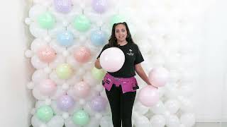 Creating a Link-O-Loon Wall with Loretta - Perfectly Popped Series Part 1