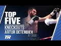 Top 5 artur beterbiev knockouts  boxing highlights
