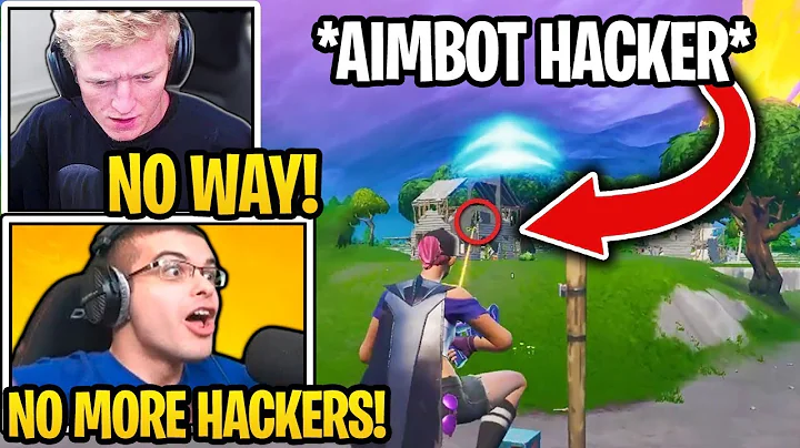 Streamer Shows HOW to DEAL WITH *AIMBOT HACKER* in Fortnite! (MUST SEE)