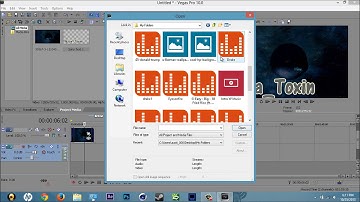 Making A Simple Intro In Sony Vegas Pro 10 - Voice Tutorial (1080p)