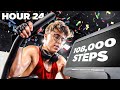 Tyler csatari  stairmaster world record 108000 steps in 24 hours