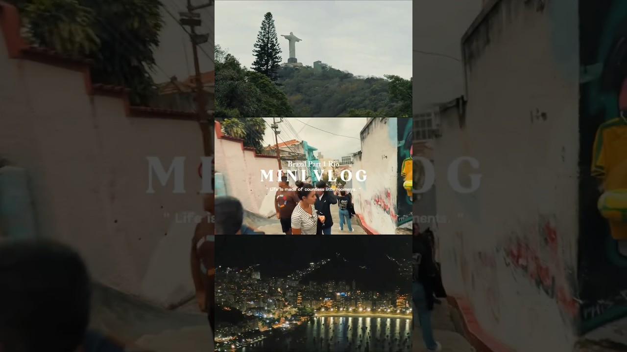 BRAZIL VLOG PART 1 🇧🇷 | First Impressions, Food & Rio Adventures