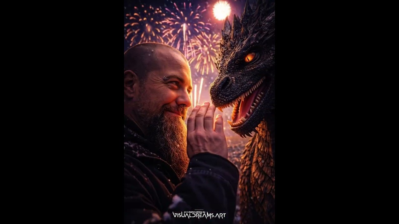 New-year's Eve with my dragon