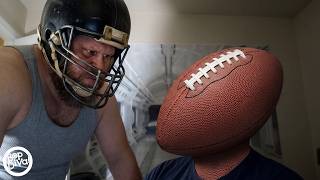 Live with Katie: The Seven Bowl Featuring Daddy Bigshow As The Star QB And Kenneth As The Ball