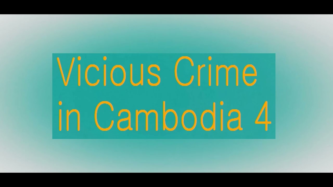 408 - 쉽고 재밌는 영어 뉴스 : Vicious Crime in Cambodia 4 