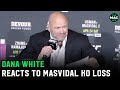 Dana White reacts to Kamaru Usman knockout of Jorge Masvidal; confirms Nick Diaz return